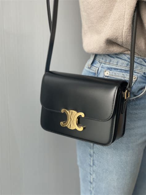 celine medium trifold|celine teen triomphe bag.